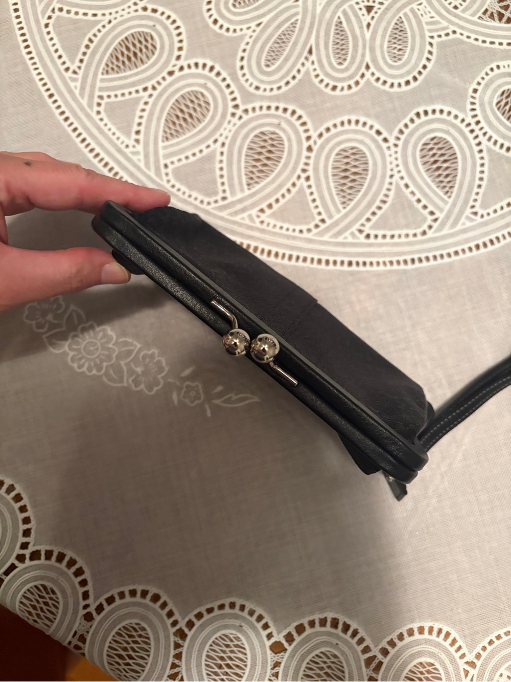 NWOT Coach Women's Black Wristlet Clutch - Elegant Evening Bag - Picture 7 of 7